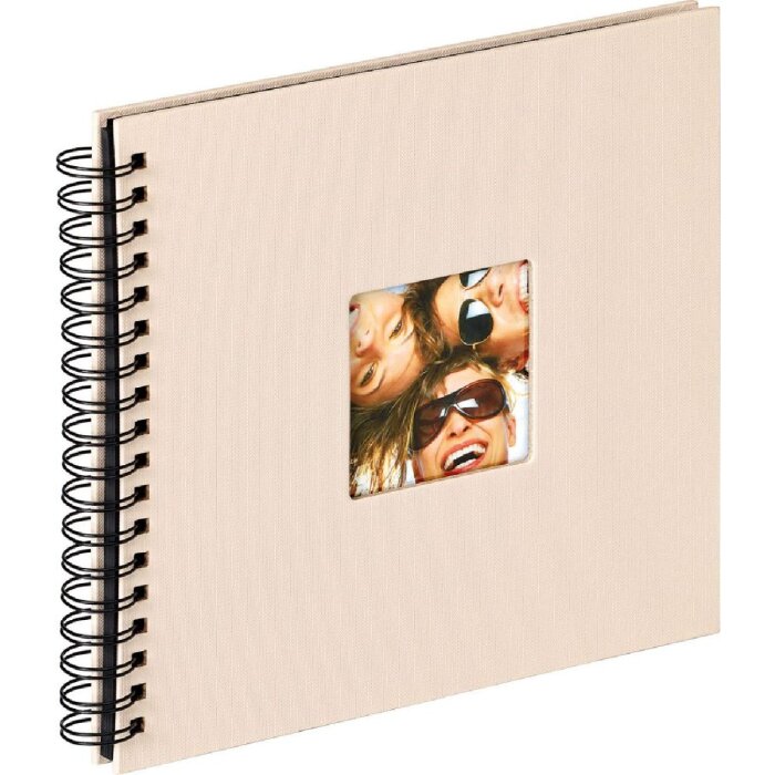 Walther Album a spirale Fun sand 26x25 cm 40 pagine nere