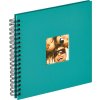 Walther Album a spirale Fun verde petrolio 26x25 cm 40 pagine nere
