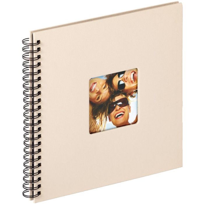 Walther Album a spirale Fun sand 30x30 cm 50 pagine nere