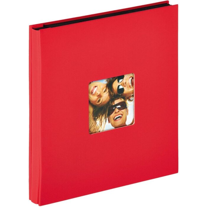 Walther Stock Album 400 foto 10x15 cm Fun red