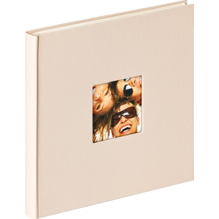 Walther Album fotografico Fun 26x25 cm sabbia 40 pagine bianche
