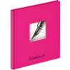 Walther Guestbook Fun rosa 23x25 cm 72 pagine bianche