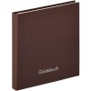 Walther Libro degli ospiti a spirale Fun marrone scuro 26x25 cm 50 pagine bianche