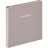 Walther Libro degli ospiti a spirale Fun grey 26x25 cm 50 pagine bianche