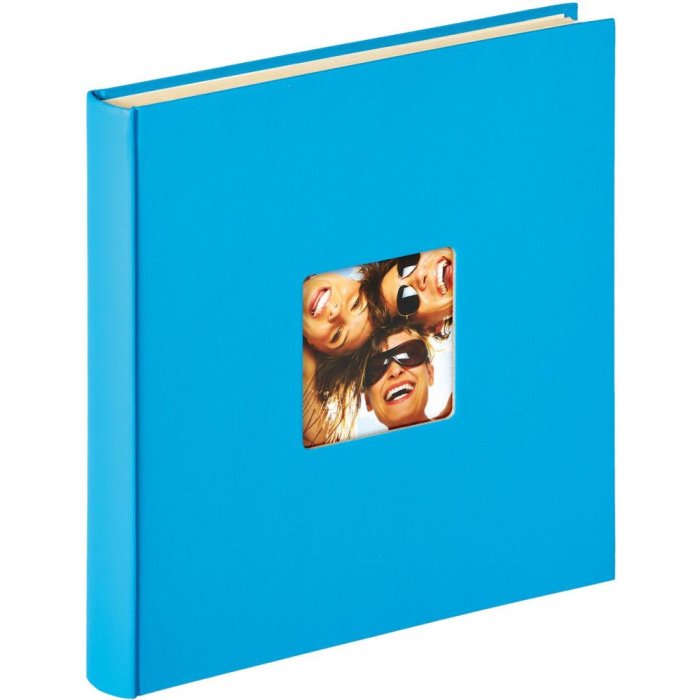 Walther Album autoadesivo Fun 33x34 cm blu oceano 50 pagine autoadesive