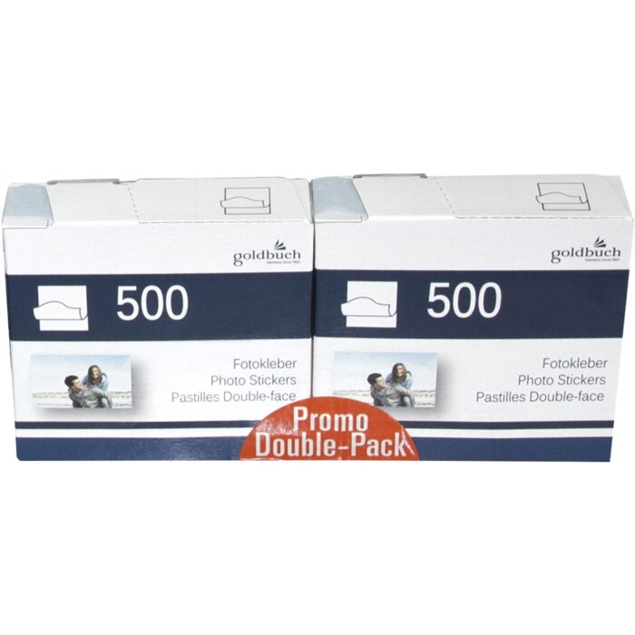 Goldbuch Photo Glue 2x500 punti di colla fotografica