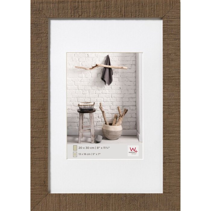 Home Cornice in legno 10x15 cm marrone medio