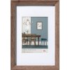 Cornice in legno Fiorito 15x20 cm noce