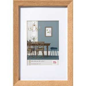 Cornice in legno Fiorito 30x40 cm rovere chiaro