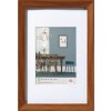 Cornice in legno Fiorito 30x40 cm rovere scuro
