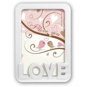 ZEP Portafoto Grazia 10x15 cm bianco Amore