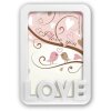 ZEP Portafoto Grazia 10x15 cm bianco Amore