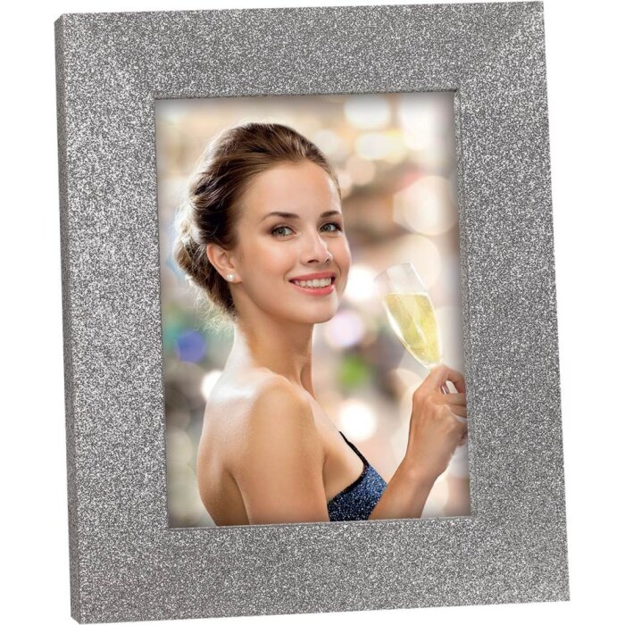 Cornice Broadway 15x20 cm argento