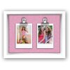 Insta Double Frame divertente rosa