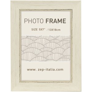 Cornice Tamigi bianca 13x18 cm