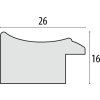 Cornice per quadri Tamigi marrone 15x20 cm