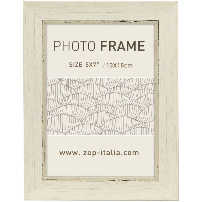 Cornice Tamigi bianca 20x30 cm