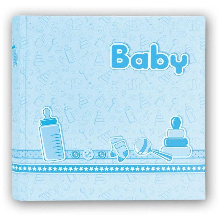 Album Bebe 24x24 cm blu