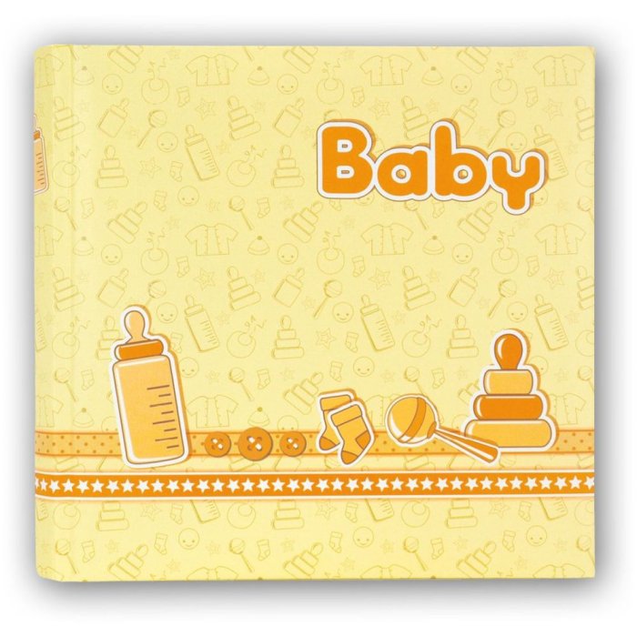 ZEP Album per bambini Bebe arancione 24x24 cm 40 pagine bianche