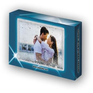 Telaio shaker 10x15 cm argento