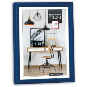 Cornice in plastica New Easy 10x15 cm blu