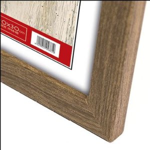 Cornice di legno Basic M48 marrone 13x18 cm