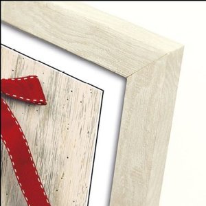 Cornice in legno Basic M48 bianco 20x30 cm