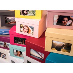 HNFD XL Photo Box Kandra 700 foto 13x18 cm fucsia