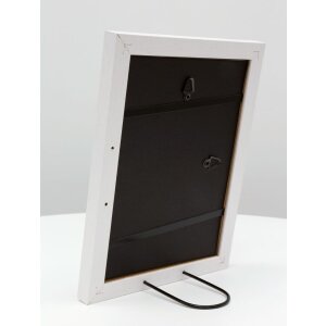 Telaio in legno S54SF1P1 con passe-partout bianco