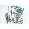 Libro da colorare per adulti 20x28 cm