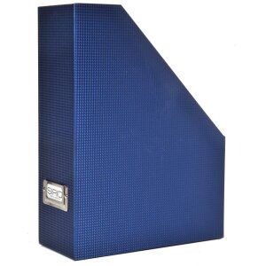 sirio magazine box in blu