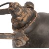 6lmp481 Clayre Eef - Lampada da parete nera 21x30x19 cm