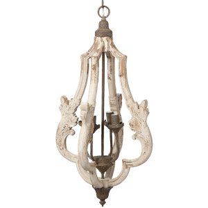 Lampada a sospensione 40x79 cm bianco