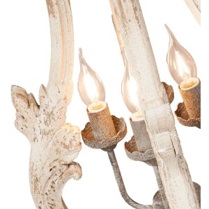 Lampada a sospensione 40x79 cm bianco