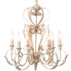Lampada a sospensione 65x68 cm grigio