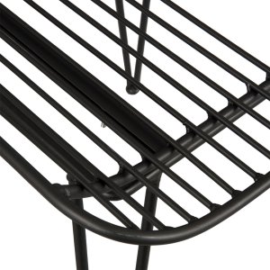 Sedia nera- 42x55x83 cm in ferro
