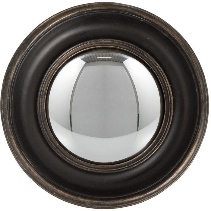 Specchio Ø 23x3 cm nero - 62S128 Clayre Eef