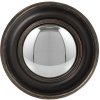 Specchio Ø 23x3 cm nero - 62S128 Clayre Eef