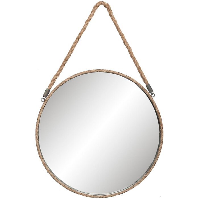 Specchio ø 47x3 cm grigio - 62s126 Clayre Eef