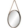 Specchio ø 47x3 cm grigio - 62s126 Clayre Eef