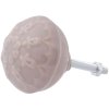 Clayre & Eef 63820 Pomello Ø 4 cm in ceramica beige Fiori tondi