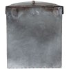 Cassetta postale argento 24x10x29 cm 6Y2304 Clayre Eef