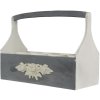 Cestino 45x21x34 cm in grigio - 6H1409 Clayre Eef