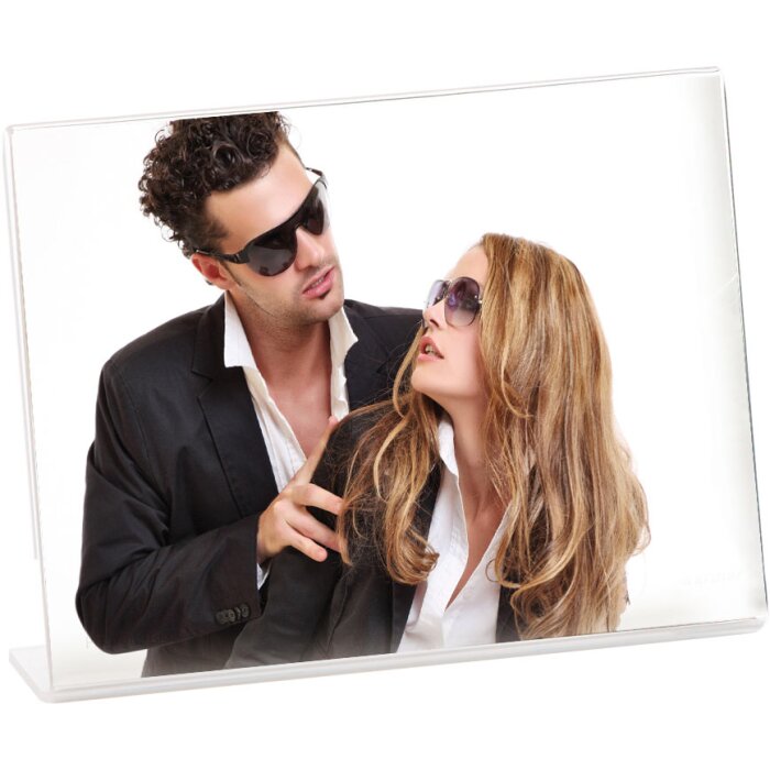 Cornice per ritratto in acrilico per 9x13 cm - formato orizzontale