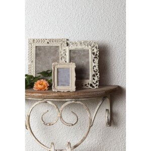 Clayre & Eef 2F0466 Cornice 6x9 cm Beige Plastica Fiori Rettangolare
