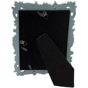 Clayre & Eef 2F0436 Cornice 10x15 cm in plastica turchese rettangolare