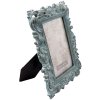 Clayre & Eef 2F0436 Cornice 10x15 cm in plastica turchese rettangolare