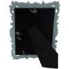 Clayre & Eef 2F0436 Cornice 10x15 cm in plastica turchese rettangolare