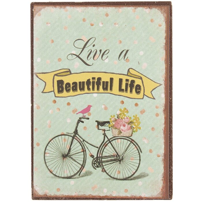 Clayre & Eef 6Y2339 Magnete LIVE 5x7 cm