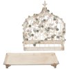 Decorazione Gabbia per uccelli 42x21x50 cm - beige